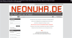 Desktop Screenshot of neonuhr.de