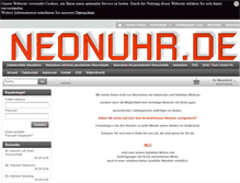 Tablet Screenshot of neonuhr.de